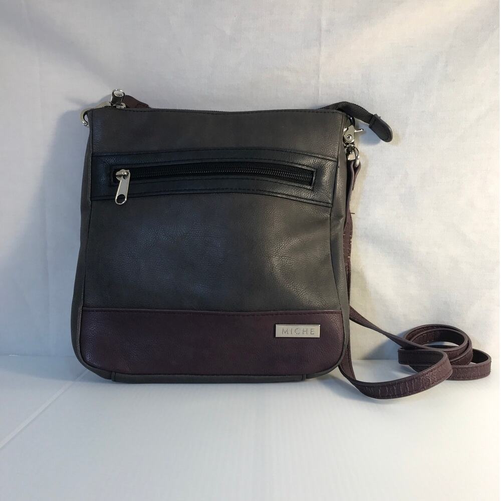 Miche Aubrey Retro Y2K Faux Leather Hip Bag Crossbody Retired